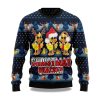 2025 Cute Duck Quacker Christmas Ugly Sweater 1