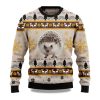 2025 Cute Hedgehog Christmas Ugly Sweater 1