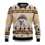 2025 Cute Hedgehog Christmas Ugly Sweater
