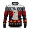 2025 Cute Rabbit Christmas Ugly Sweater 1