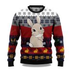 2025 Cute Rabbit Christmas Ugly Sweater
