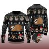 2025 Cute Sloth Santa Christmas Ugly Sweater 2