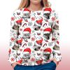 2025 Czechoslovakian Wolfdog Christmas Ugly Sweater 2