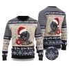 2025 Dachshund Dog Santa Ball Christmas Ugly Sweater 1