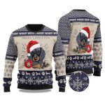 2025 Dachshund Dog Santa Ball Christmas Ugly Sweater