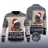 2025 Dachshund Dog Santa Ball Christmas Ugly Sweater 2