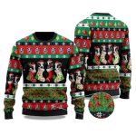 2025 Dairy Cow Christmas Ugly Sweater