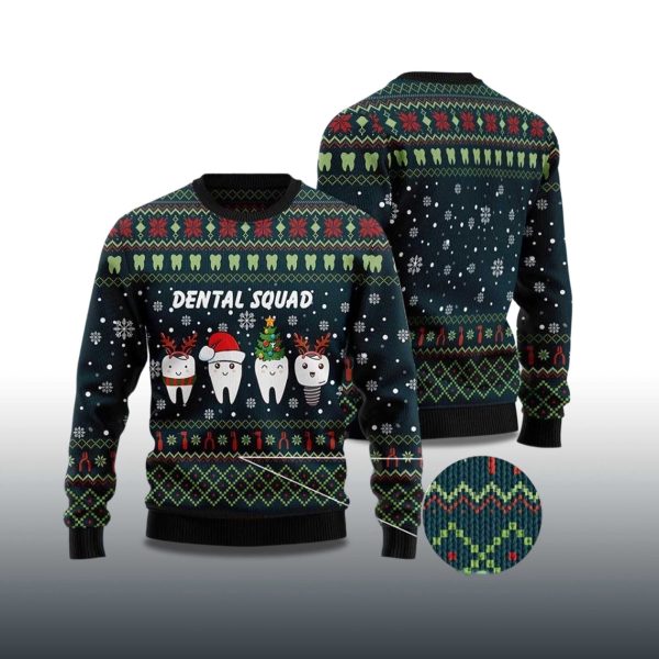 2025 Dental Squad Ugly Christmas Sweater 2