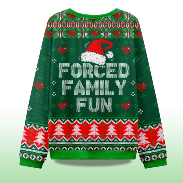 2025 Forced Family Fun Ugly Christmas Sweater 2