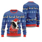 2025 Funny Cow Ugly Christmas Sweater