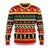 2025 Funny Dick Pattern Christmas Ugly Sweater 1