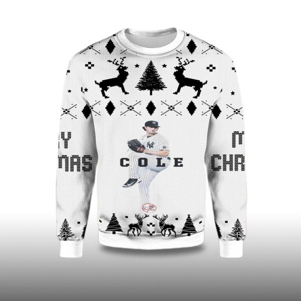 2025 Gerrit Cole New York Yankees Ugly Sweater