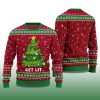 2025 Get Lit Chicken Ornament On Christmas Tree Ugly Christmas Sweater 2