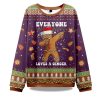 2025 Gingerbread Dabbing Dance Ugly Christmas Sweater 1