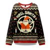 2025 Hail Santa Retro Christmas Ugly Sweater 1