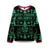 2025 Happy Fucking Holidays Ugly Christmas Sweater 1