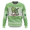 2025 Hippity Hoppity Frog Meme Christmas Christmas Ugly Sweater 1