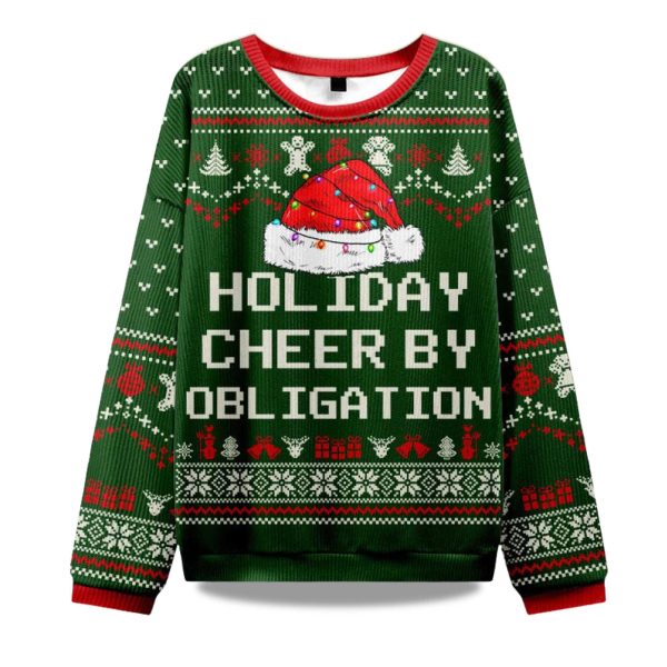 2025 Holiday Cheer by Obligation Ugly Christmas Sweater 1