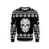 2025 Houston Astros Skull Outdoor Logo Ugly Christmas Sweater 1