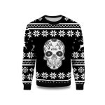 2025 Houston Astros Skull Outdoor Logo Ugly Christmas Sweater