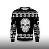 2025 Houston Astros Skull Outdoor Logo Ugly Christmas Sweater 2