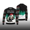 2025 I Am A Delight Opossum Ugly Christmas Sweater 2