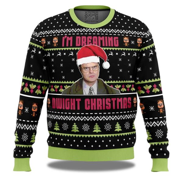2025 Im Dreaming Dwing Christmas Ugly Sweater 1
