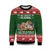 2025 Im Not Addicted To Reading Owl Ugly Christmas Sweater 1