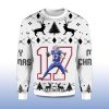 2025 Josh Allen No17 Bills Ugly Christmas Sweater 2