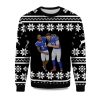 2025 Josh Allen and Stefon Diggs Bills Ugly Sweater 1