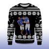 2025 Josh Allen and Stefon Diggs Bills Ugly Sweater 2