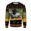 2025 Justin Fields Chicago Chicago Bears Ugly Sweater 1