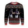 2025 Justin Fields Cody Whitehair Chicago Bears Ugly Sweater 1