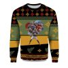 2025 Justin Fields Ugly Christmas Sweater 1