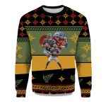 2025 Justin Fields Ugly Christmas Sweater