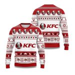 2025 KFC Kentucky Fried Chicken Ugly Christmas Sweater