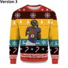 2025 Lamar Jackson Baltimore Ravens Ugly Sweater