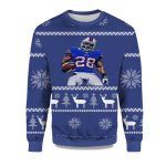 2025 Latavius Murray Bills Ugly Christmas Sweater