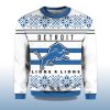 2025 Lions Football Ugly Christmas Sweater 2