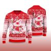 2025 Lovely Pig Reindeer Ugly Christmas Sweater 2
