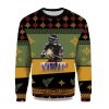 2025 MVP Lamar Jackson's Ugly Christmas Sweater 1