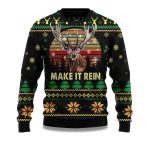 2025 Make It Rein Ugly Christmas Sweater