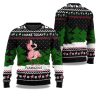 2025 Make Today Flamazing Flamingo Ugly Christmas Sweater 1