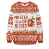 2025 Master Of Slides Powerpoint Ugly Christmas Sweater 1