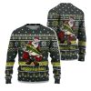 2025 Merry Fishmas Ugly Christmas Sweater 1