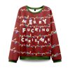 2025 Merry Fucking Christmas Ugly Christmas Sweater 1