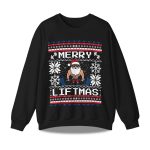 2025 Merry Liftmas Ugly Christmas Sweater