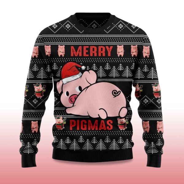 2025 Merry Pigmas Ugly Christmas Sweater 2