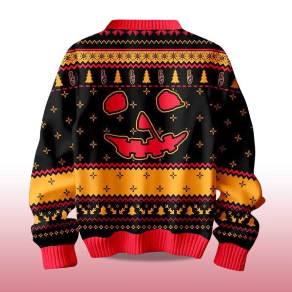 2025 Michael Myers Halloween Christmas Ugly Sweater 2
