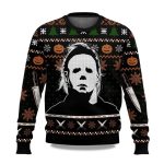 2025 Michael Myers Ugly Christmas Sweater